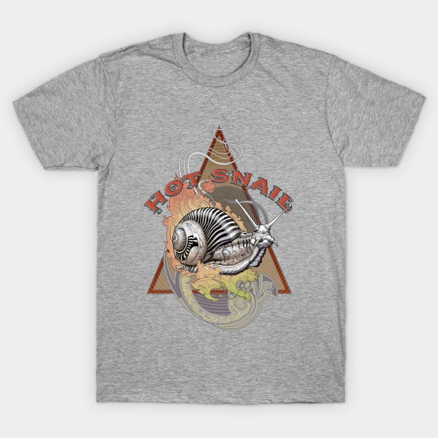 Hot Snail T-Shirt by Gongseng